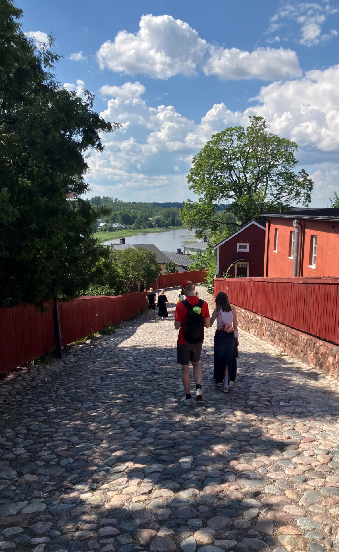 Vanha Porvoo - tunnelmalliset mukulakivikadut